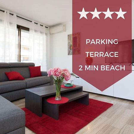 3-Room Apartment With Terrace In Palm Beach Cannes Exterior foto